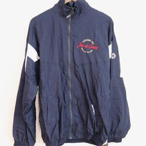 Vintage 1999 Brooks Windbreaker Navy/White NOS Canada Games Large